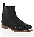Marta Jonsson black leather ankle boot