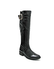 Marta Jonsson patent leather knee boot