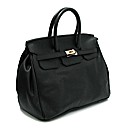 Marta Jonsson black leather bag