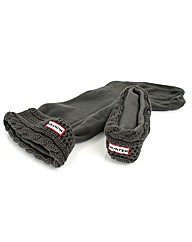 Hunter Moss Cable Sock