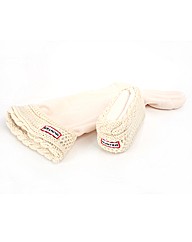 Hunter Moss Cable Sock
