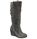 Ravel Kassie suede wedge knee boot