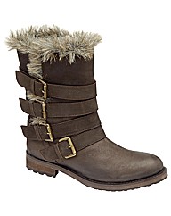 Ravel Keanu fur lined strappy boot