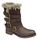 Ravel Keanu fur lined strappy boot