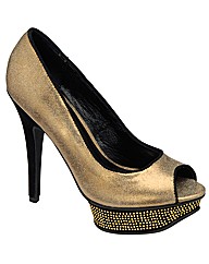 Ravel Kirsty peep toe court