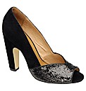 Ravel Kim peep toe court