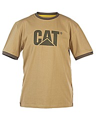 Caterpillar Trademark Ringer Tee