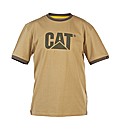 Caterpillar Trademark Ringer Tee