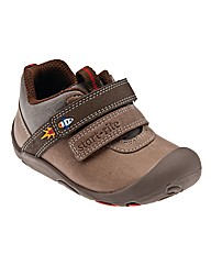 Start-rite Flying Start Brown Fit F Shoe