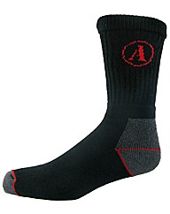 Amblers Steel Heavy Duty Work Sock 2pk
