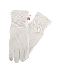 Hunter Moss Cable Gloves
