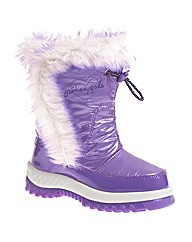 Pineapple Chill Faux Fur D�cor boot