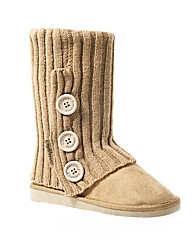 Pineapple Blush Knit Top Fashion Boot