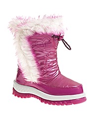 Pineapple Chill Faux Fur D�cor boot