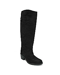 Marta Jonsson black leather knee boot