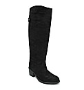 Marta Jonsson black leather knee boot
