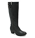 Marta Jonsson black leather knee boot