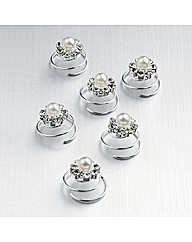 Faux Pearl Swirls