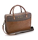 Dunlop Check/Tan Despatch Bag