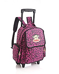 Paul Frank Leopard Print Trolley Bag