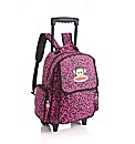 Paul Frank Leopard Print Trolley Bag