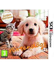 Nintendogs + Cats 3DS Golden Retriever &