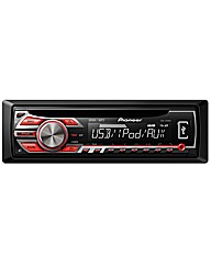 Pioneer DEH-2500UI CD/RDS Car Stereo
