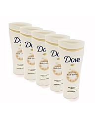 Dove Silkening 250ml Body Lotion Pk of 5