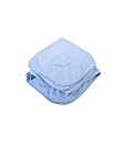 Minky Applique Blanket Blue Stars