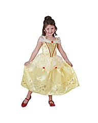 Girls Disney Royale Belle Large Age 7-8