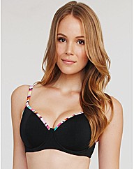 Black Magic Underwired Sweetheart Top