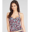 Midnight Martini Underwired Tankini Top