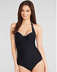 Dark Rum Underwired Swimsuit