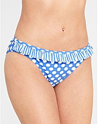 Pin Up Frill Bikini Brief