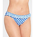 Pin Up Frill Bikini Brief