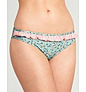 Flower Garden Frill Bikini Brief