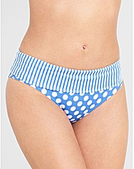 Pin Up Fold Bikini Brief
