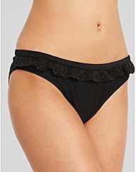 Carmen Broderie Frill Bikini Brief