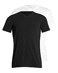 Essential 2 Pack V Neck T-shirt