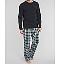 Burnett Woven And Jersey Pj Set