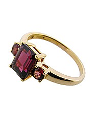 9ct Rose Gold stone set Ring