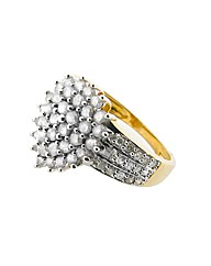9ct Yellow Gold 1ct Diamond Ring