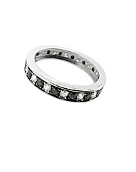 9ct White Gold 1ct Diamond Eternity Ring