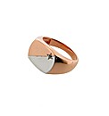 Gents 9ct Rose Gold Diamond Ring