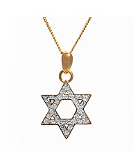 Crystal Set Star Pendant