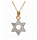 Crystal Set Star Pendant