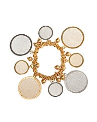 Mesh Disc Bracelet