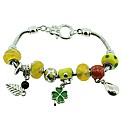 Yellow Beaded Bracelt