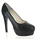 Marta Jonsson black leather court