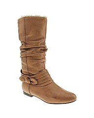 schuh Karmel Knot Fleece Calf
